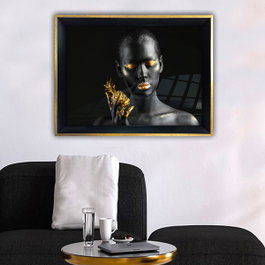Wallity Cuadro Decorativo Enmarcado Multicolor 35 x 45 cm